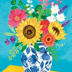 Sunflowers Get Well Soon Card