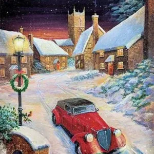 Driving Home for Christmas - Personalised Christmas Card