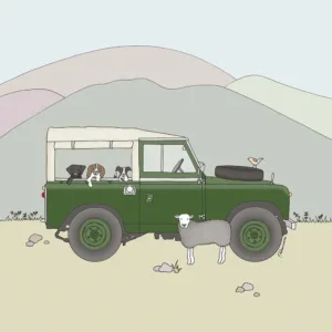 Land Rover Greeting Card
