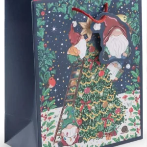 Gonk Village Christmas Medium Gift Bag