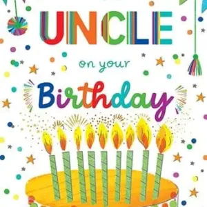 Very Special Uncle Birthday Card