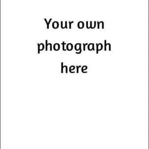 Your Own Photo on Front Card - Portrait