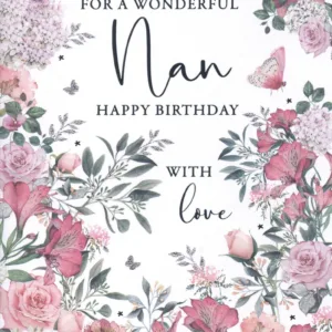 Wonderful Nan Birthday Card
