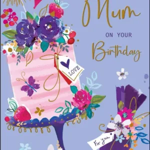 Cake Mum Birthday Card
